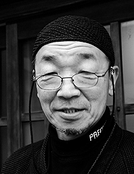 印染工房、染職人：森田信一さん