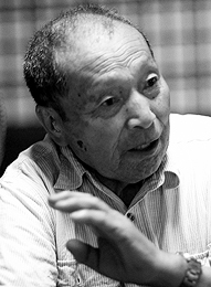 吉尾外吉さん（元立野ヶ原陸軍演習廠舍居住）